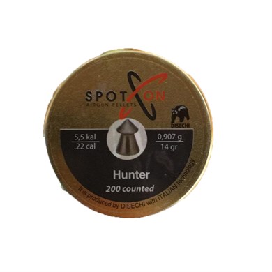 Spoton Hunter Havalı Tüfek Saçması 5,5 mm 14 Grain